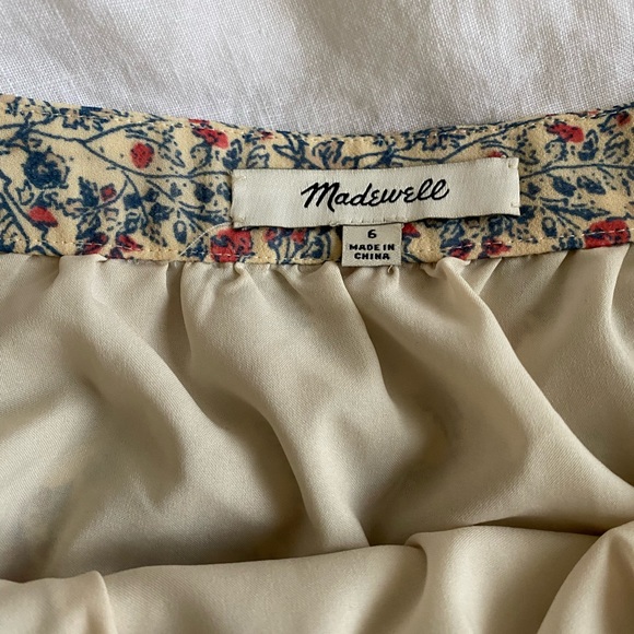 Madewell Ruffle-Wrap Midi Skirt in Shadowpetal - Picture 8 of 9